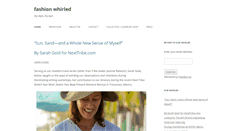 Desktop Screenshot of fashionwhirled.com